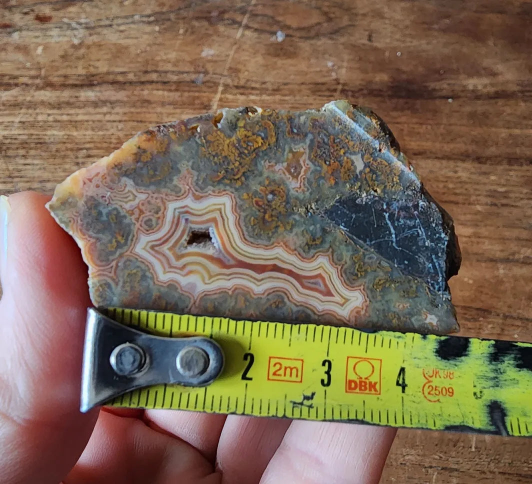 Druzy Plume Agate