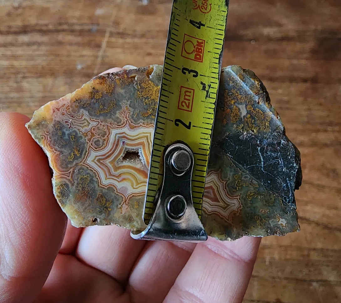 Druzy Plume Agate