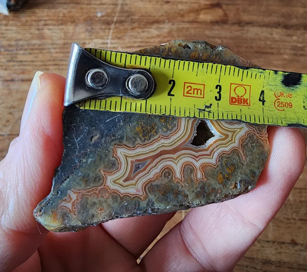 Druzy Plume Agate