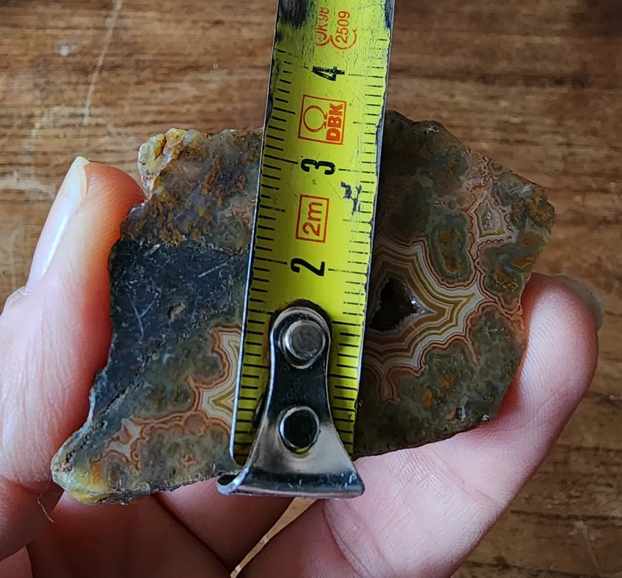 Druzy Plume Agate