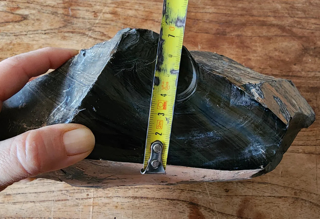 Rough Rainbow Obsidian