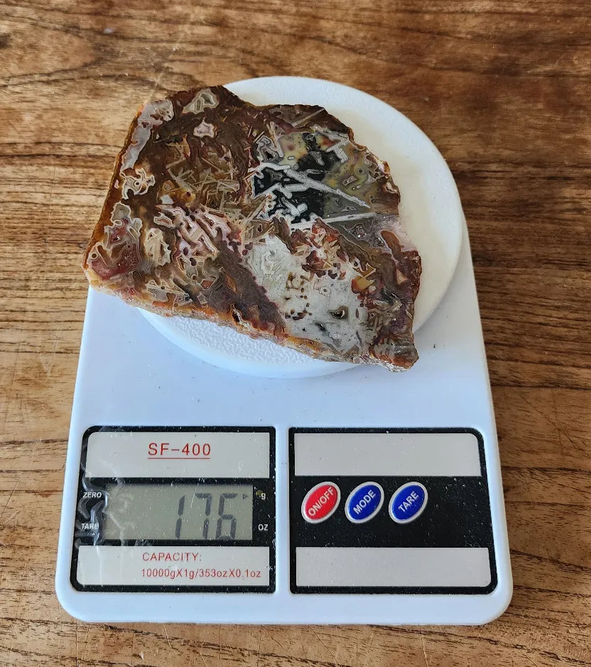 Abstract Agate Slice
