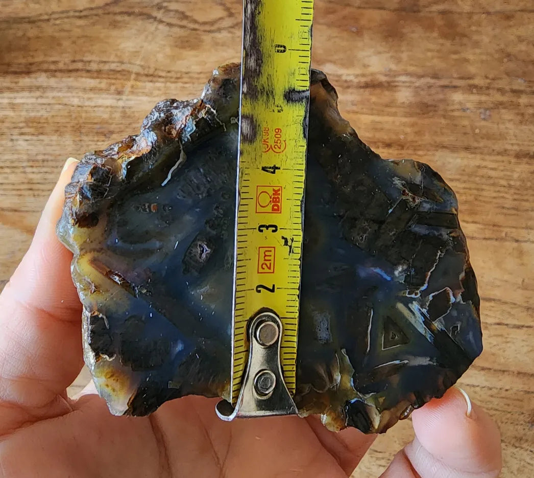 Dark Blue Agate