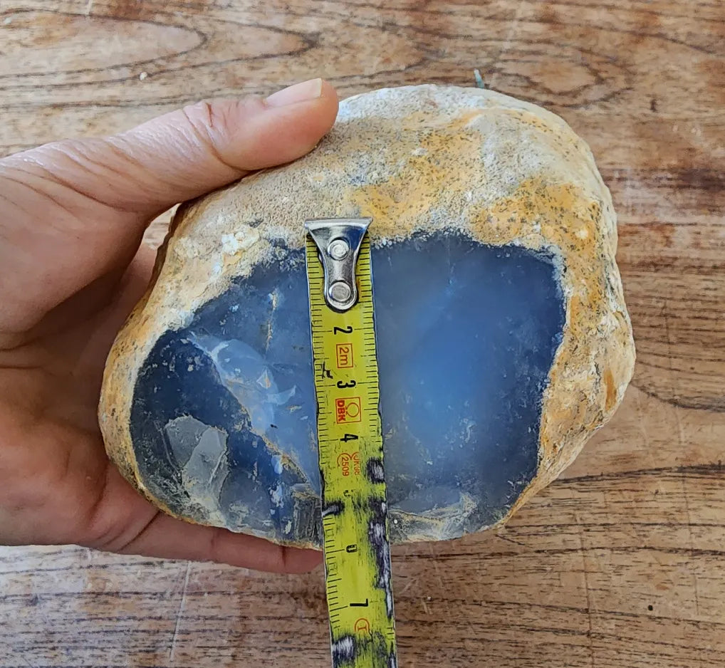Large Blue Chalcedony Rough