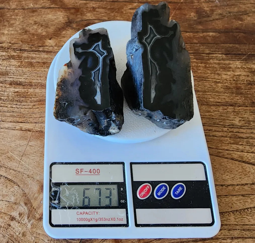 Black & White Agate
