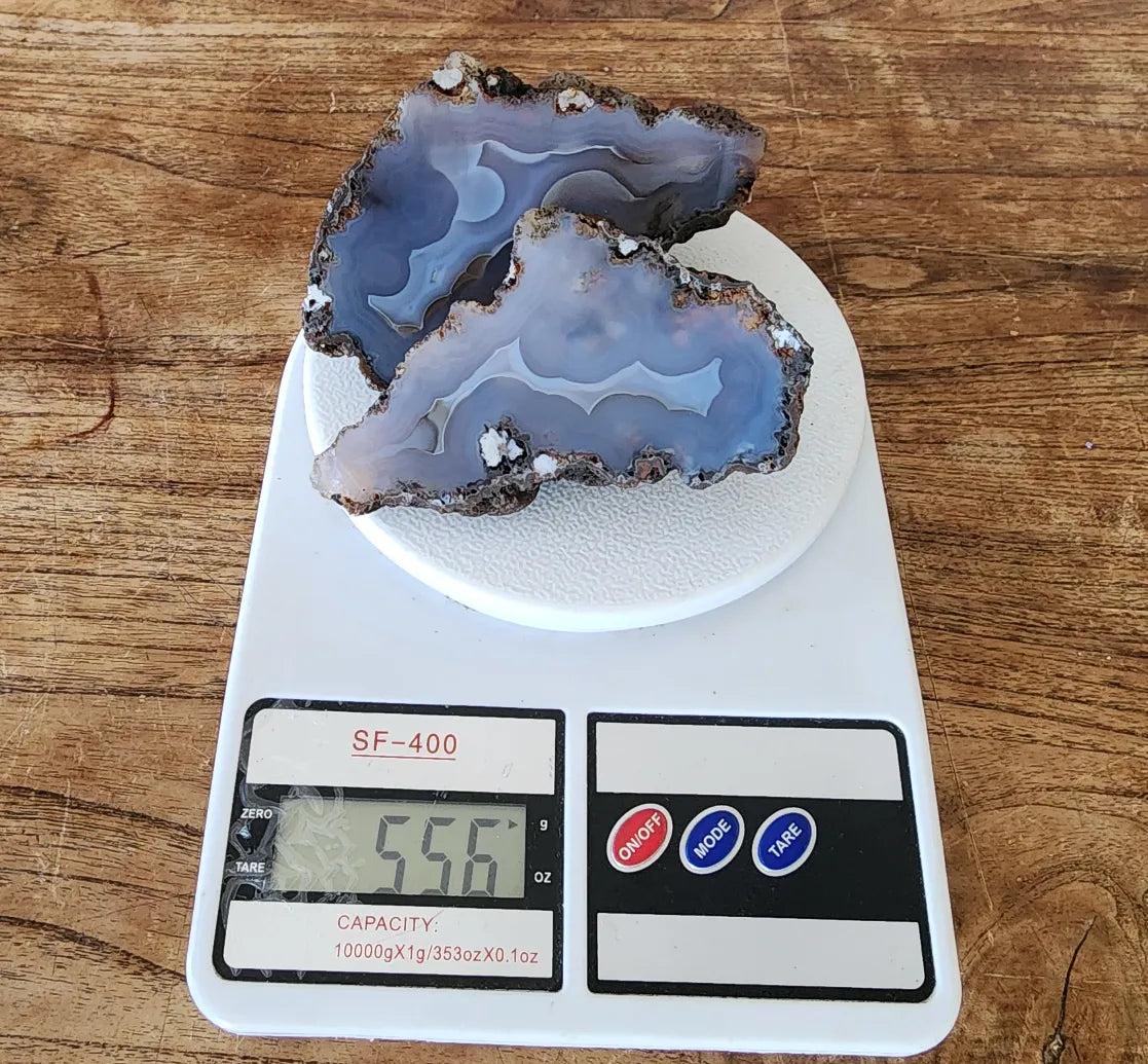 Light Blue 3D Agate