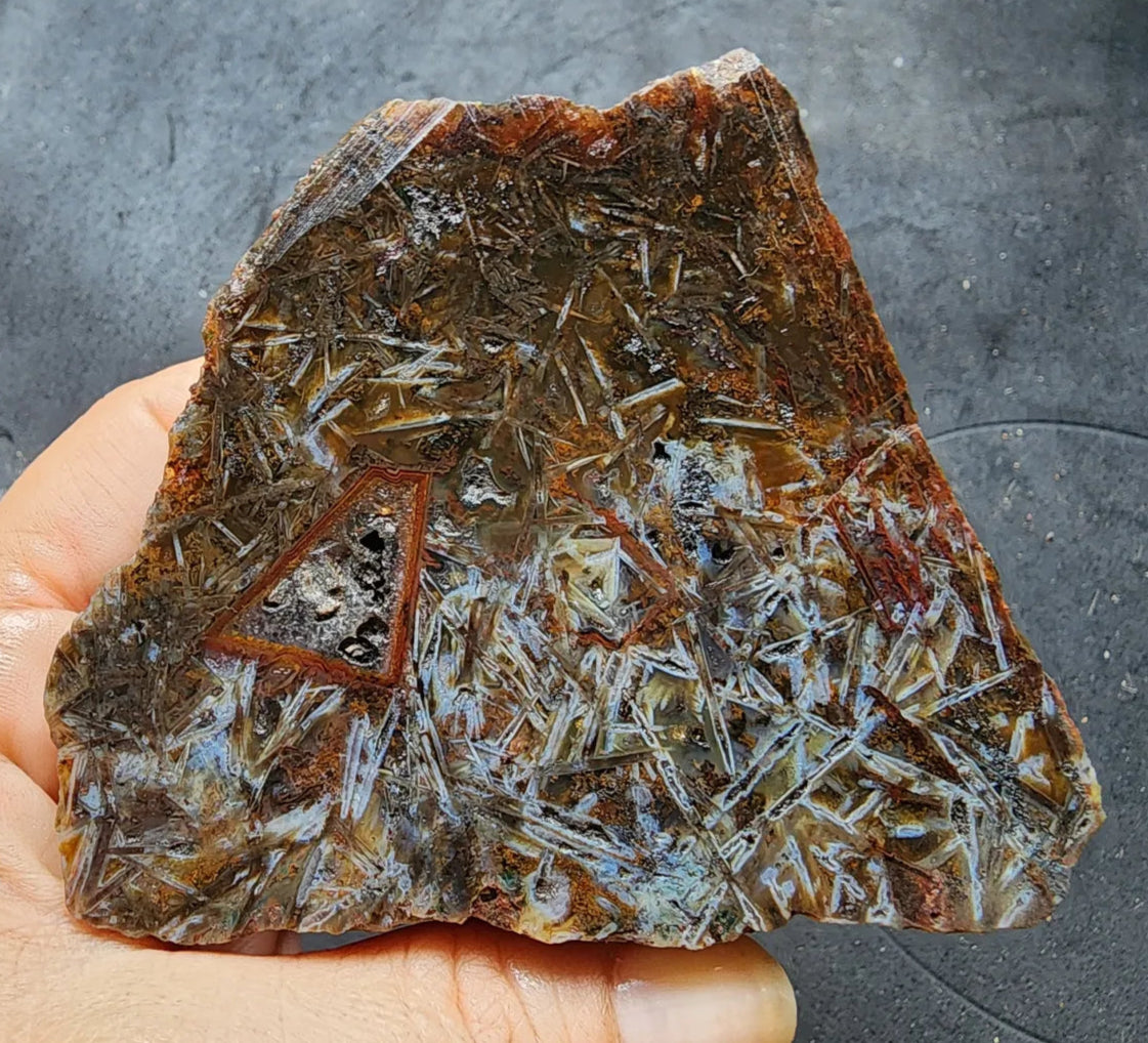 Polyhedral Agate Pair