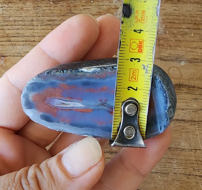 Blue & Red Agate