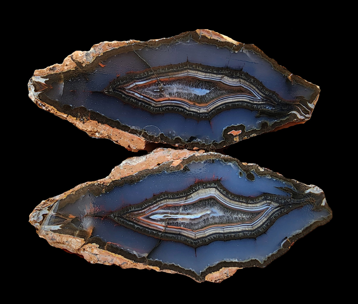 Dark Blue Agate