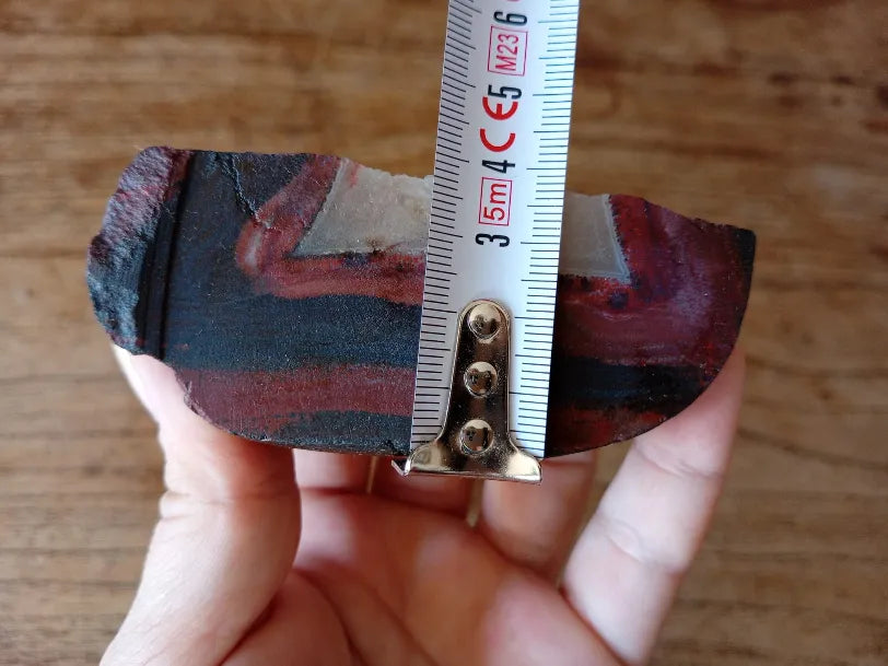 Red & Black Banded Agate - Odd Rock