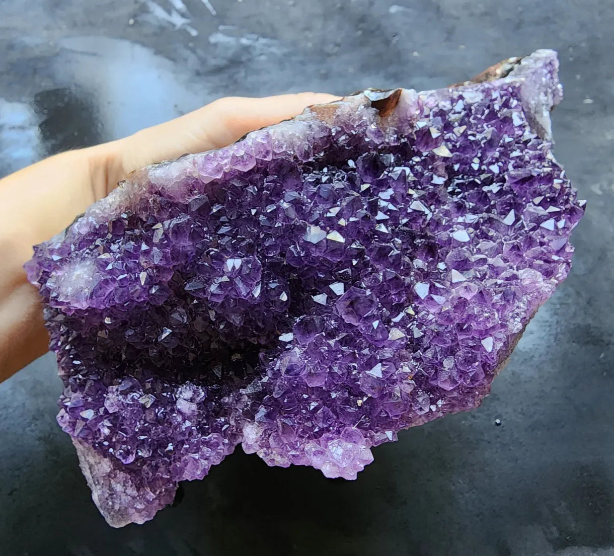 Taco Amethyst Crystal