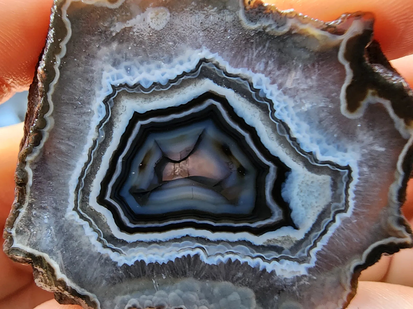 Floater Agate Pair