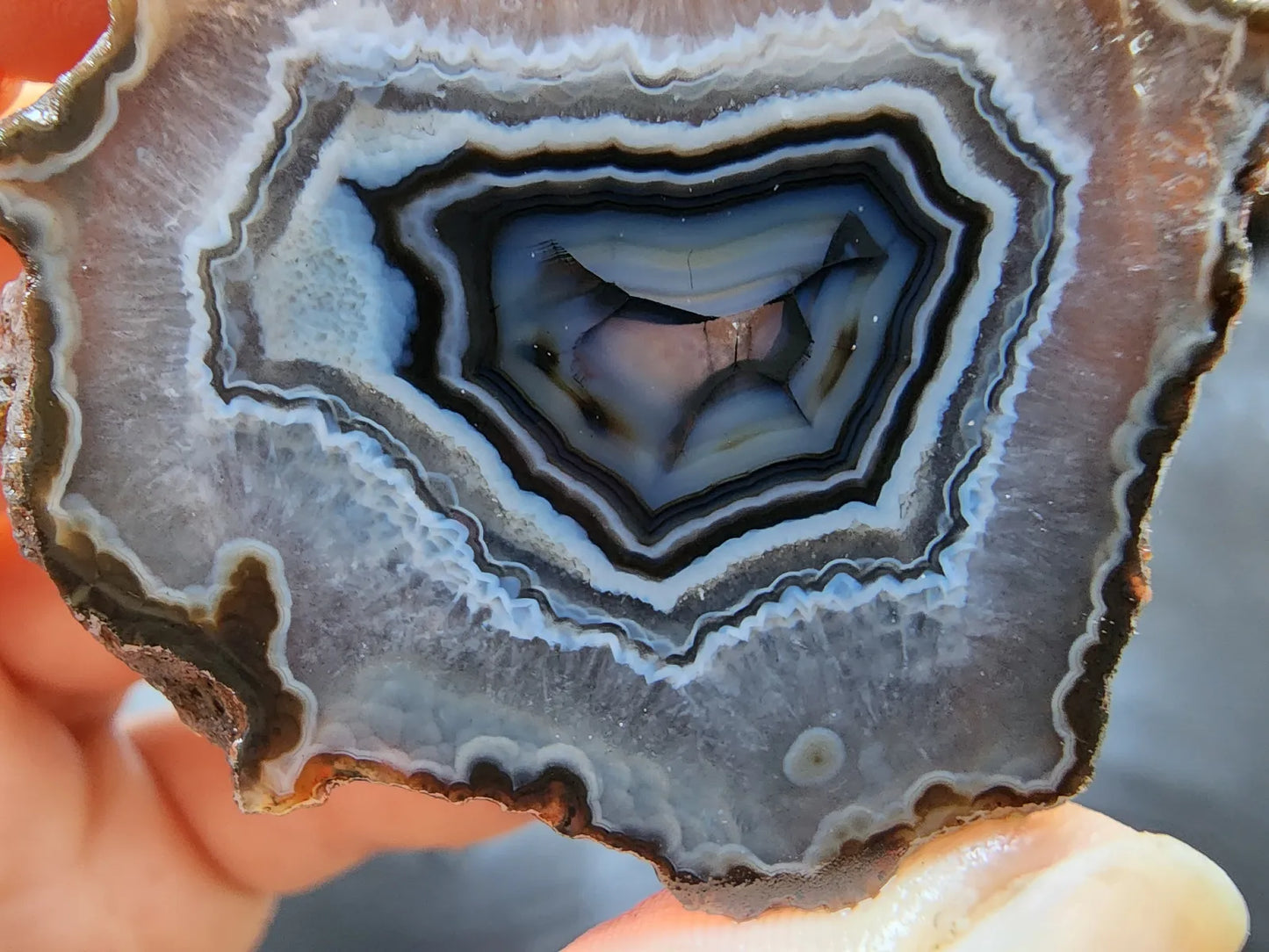 Floater Agate Pair