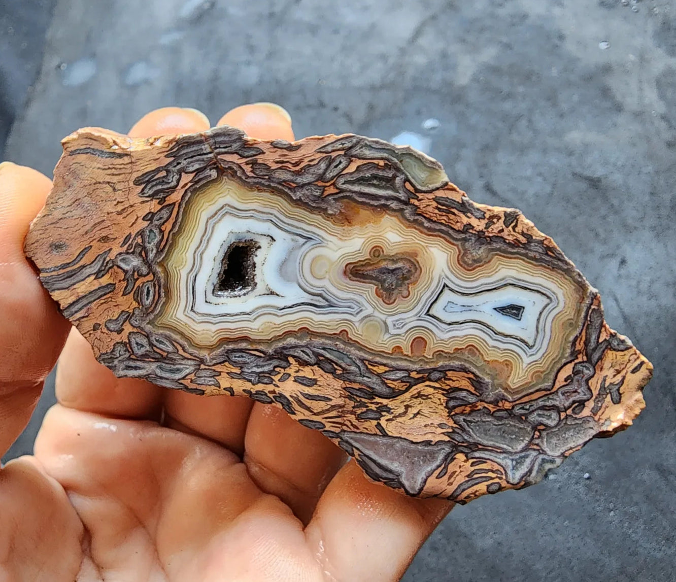Van Gogh Agate