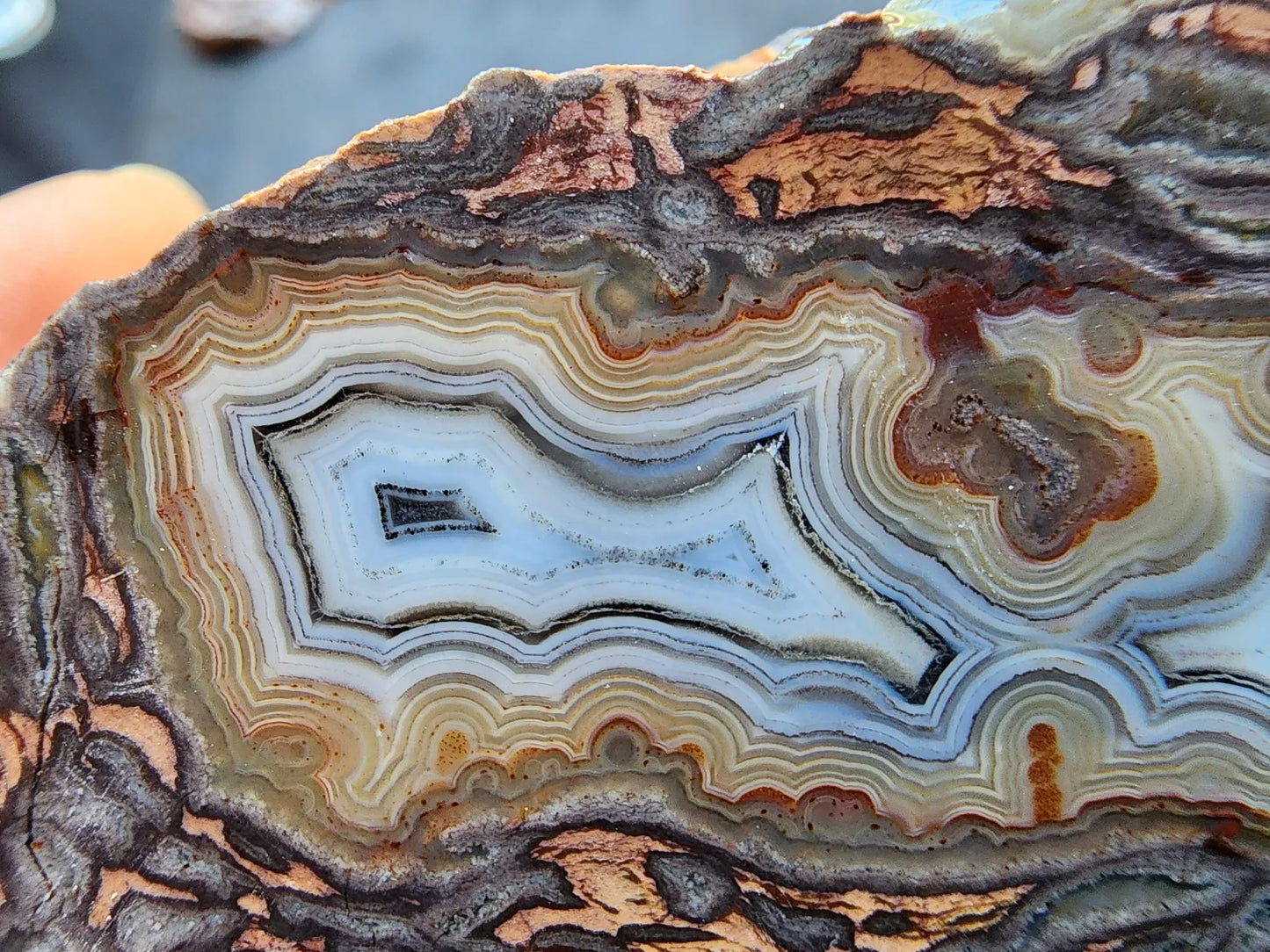 Van Gogh Agate