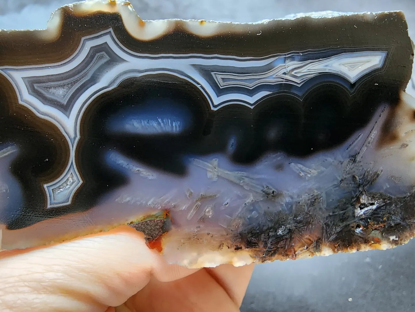 Black & White Agate
