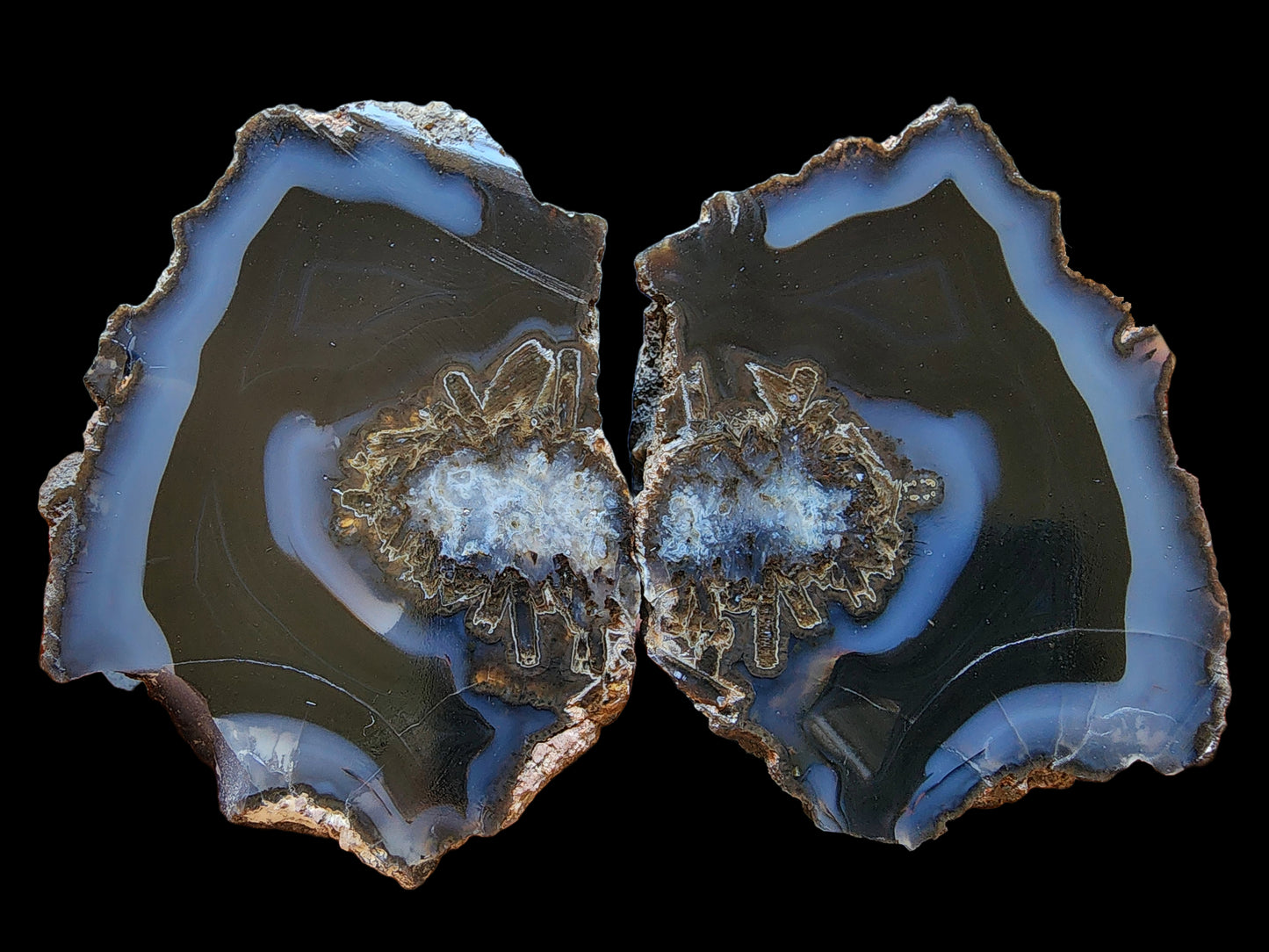 Black & Blue Agate