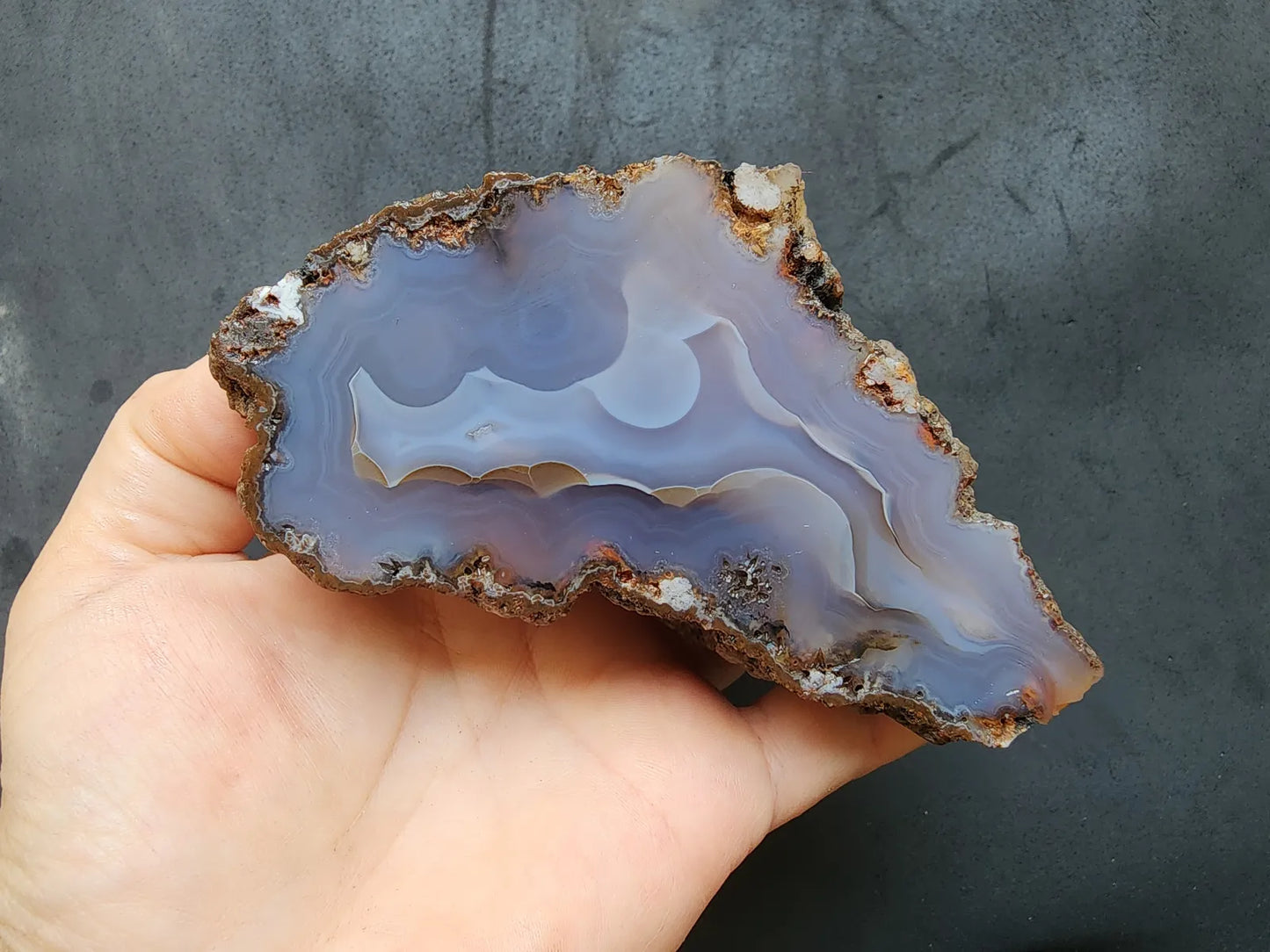 Light Blue 3D Agate