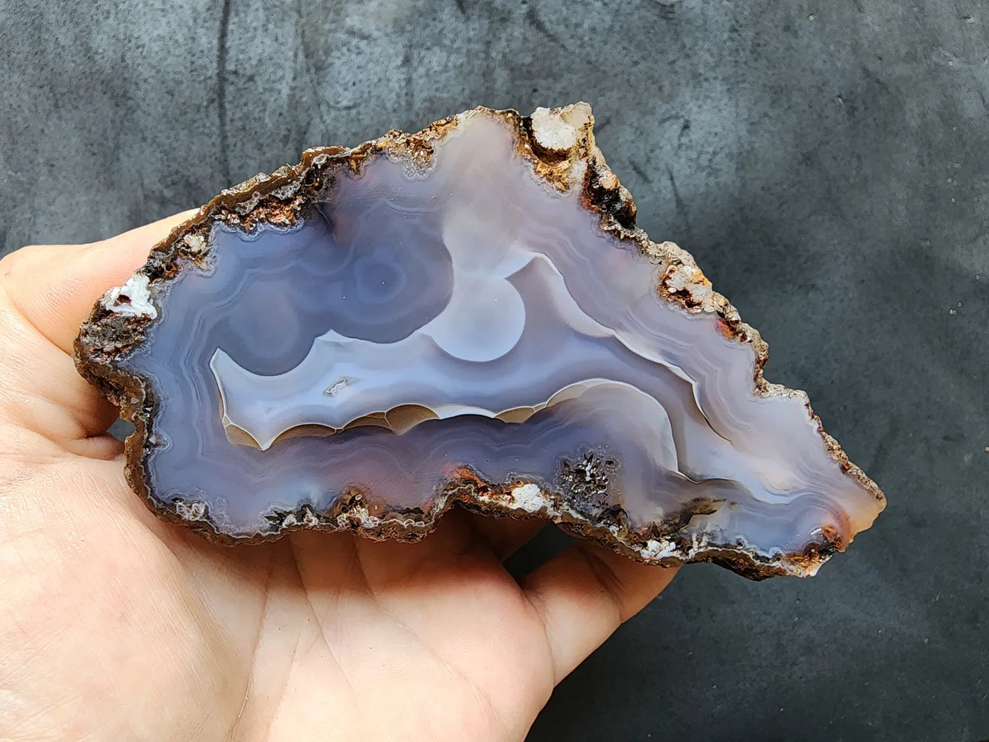 Light Blue 3D Agate