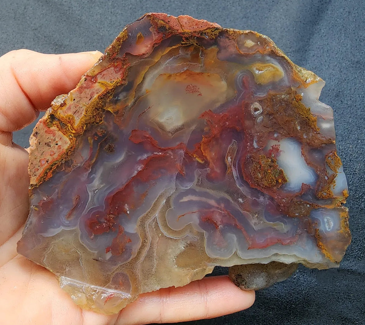 Red Agate Pair