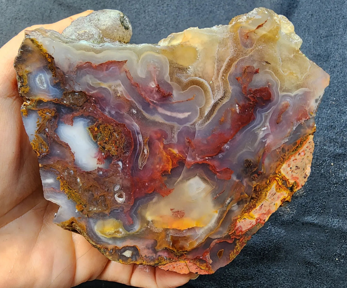 Red Agate Pair