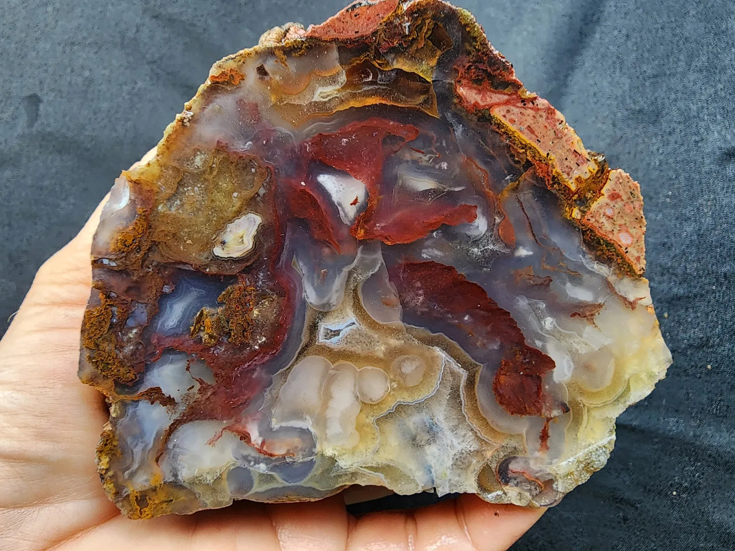 Red Agate Pair