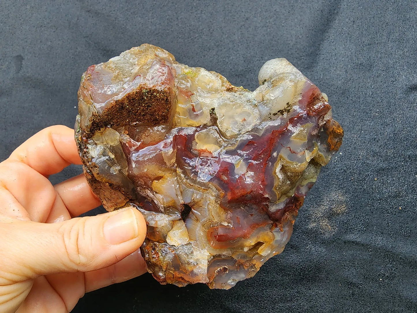 Red Agate Pair