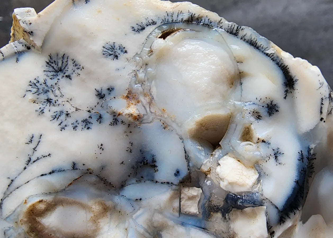 Dendritic Opal Decorative Rock