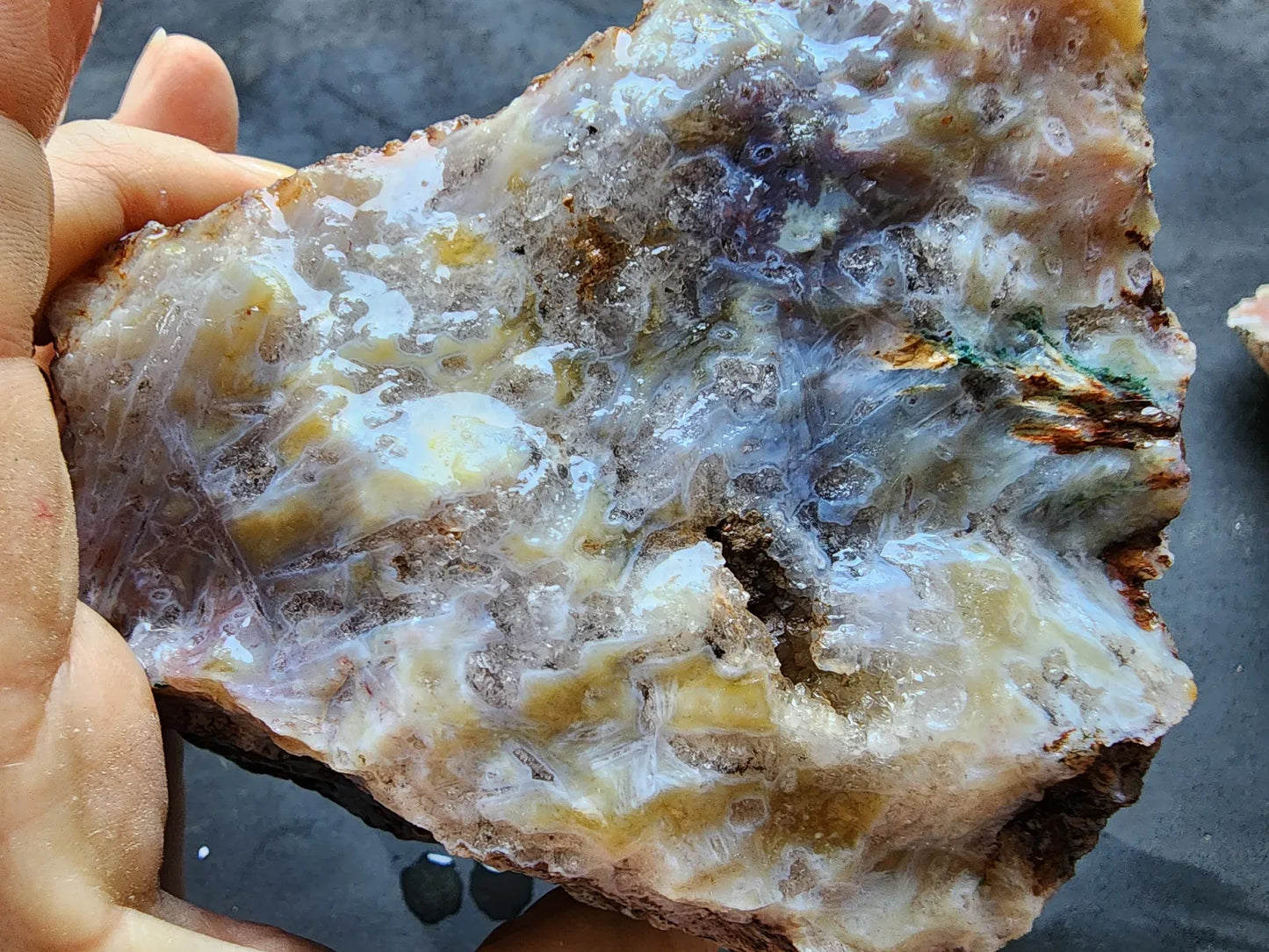 Yellow & Pink Agate