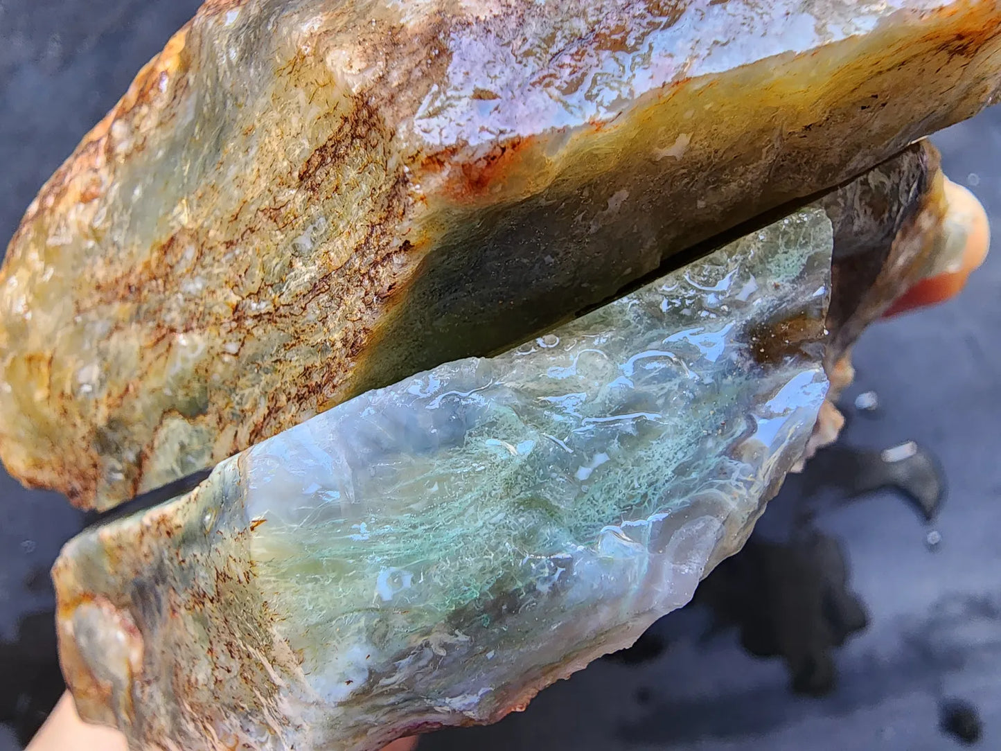 Green Moss Agate