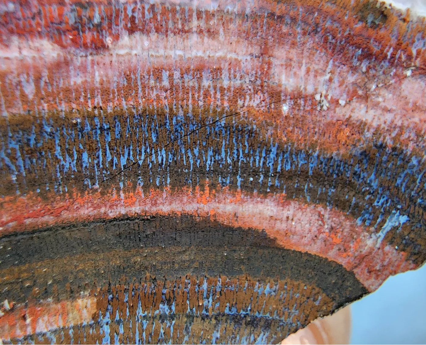 Red & Black Banded Agate - Odd Rock