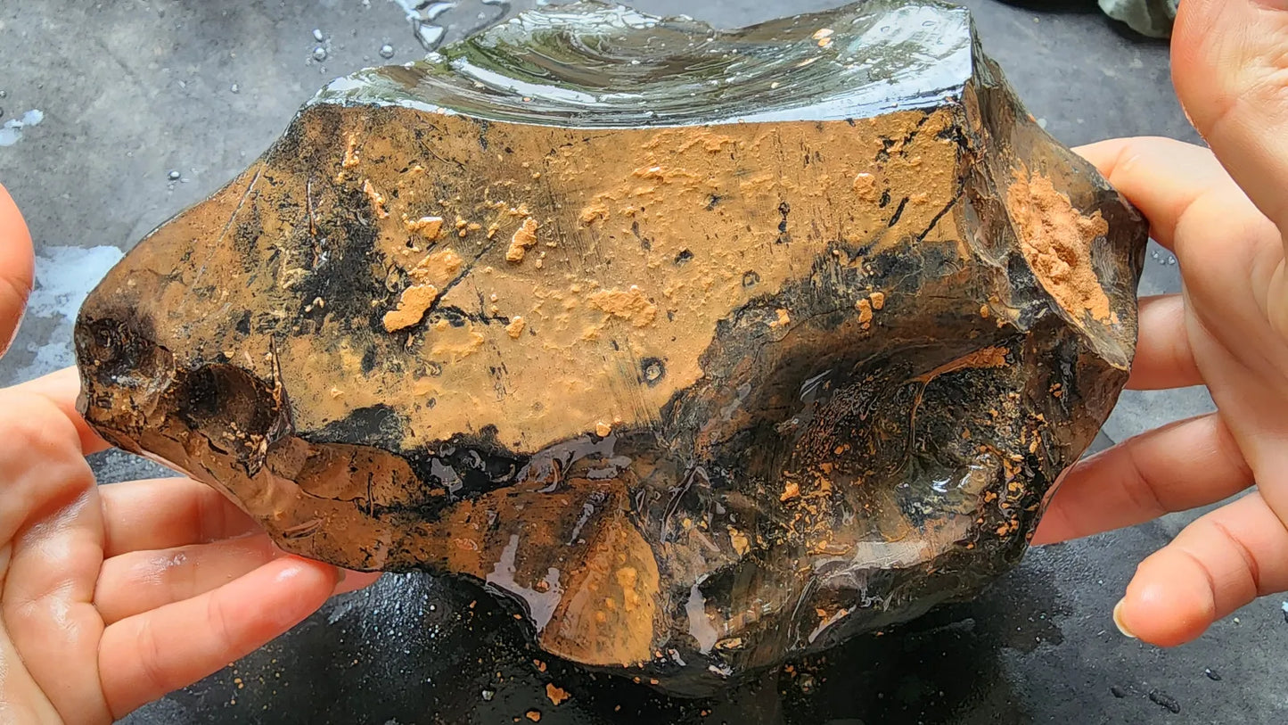 Rough Rainbow Obsidian