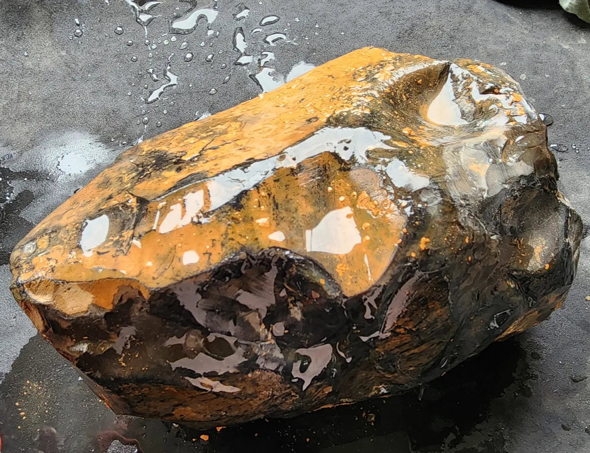 Rough Rainbow Obsidian