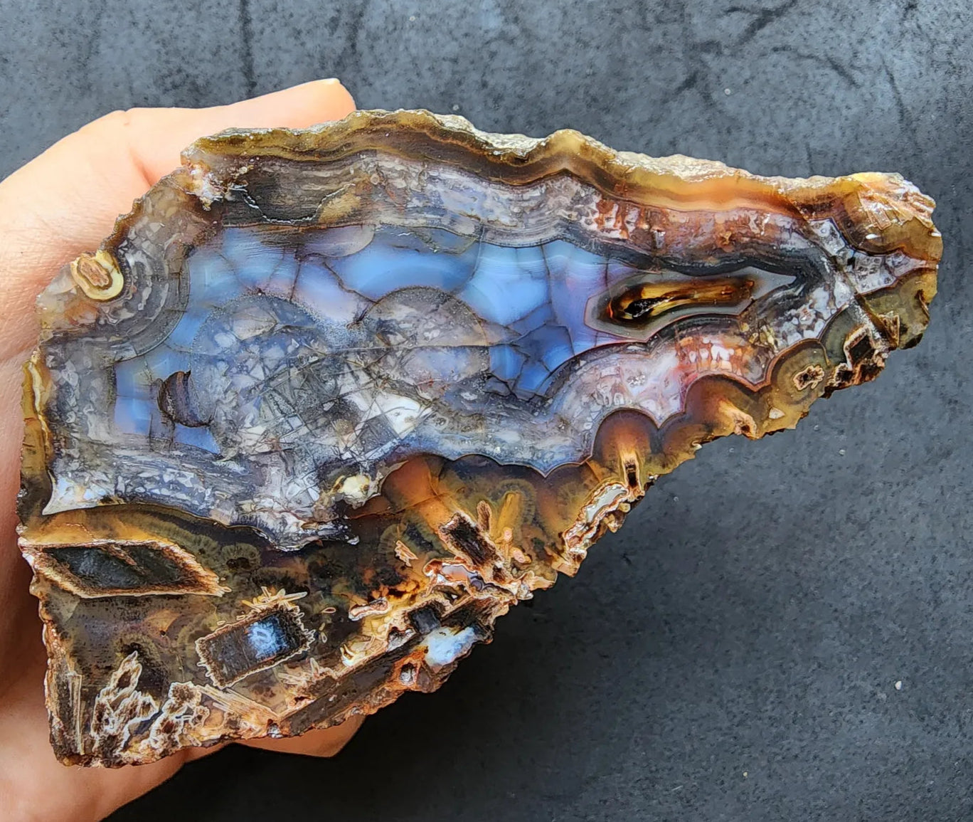 Light Blue Agate
