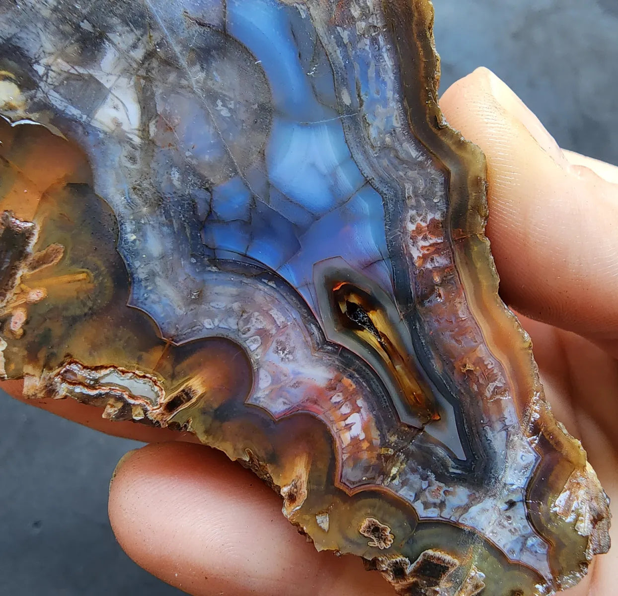 Light Blue Agate