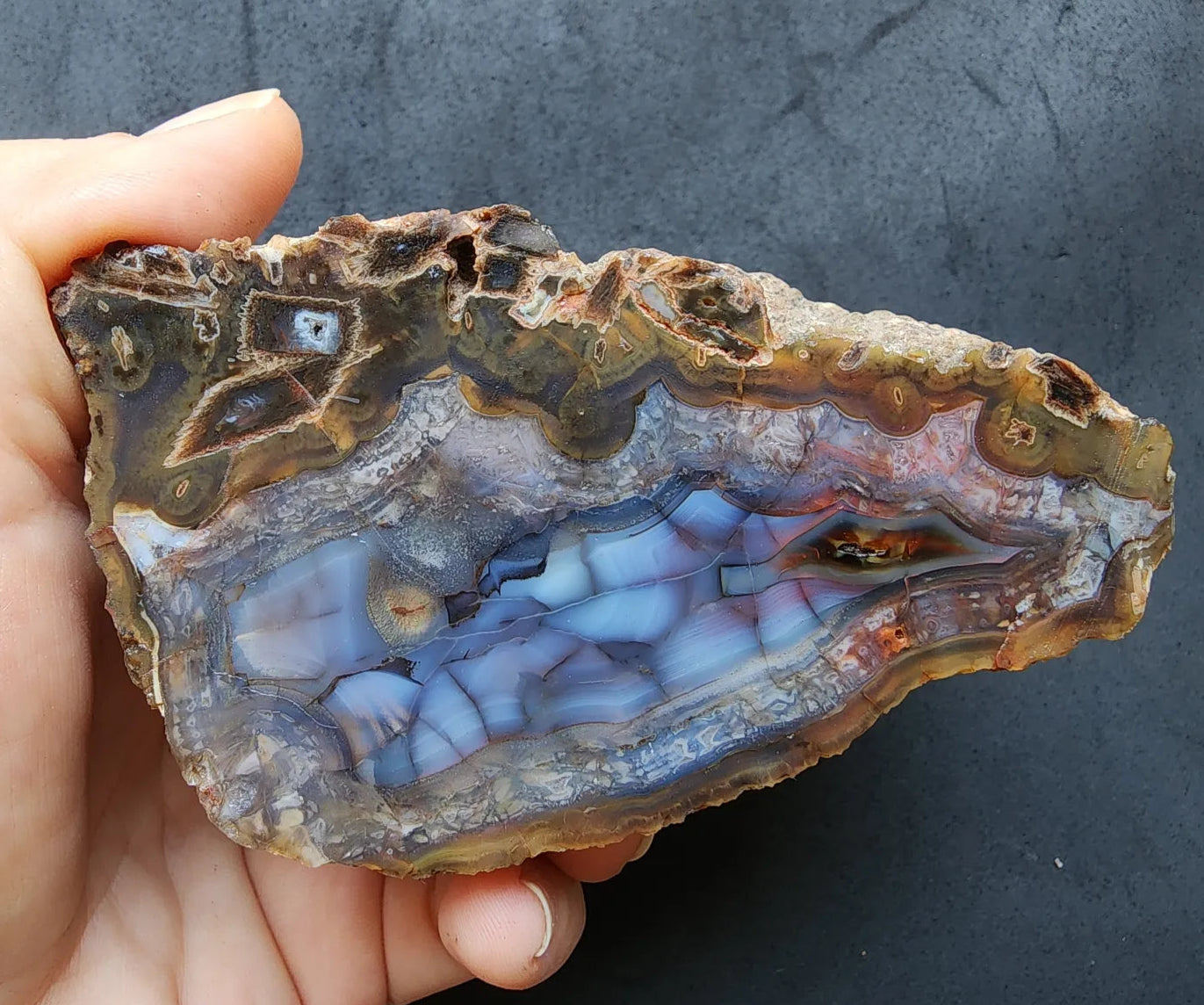 Light Blue Agate