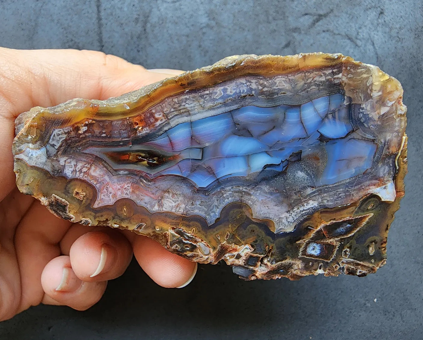 Light Blue Agate