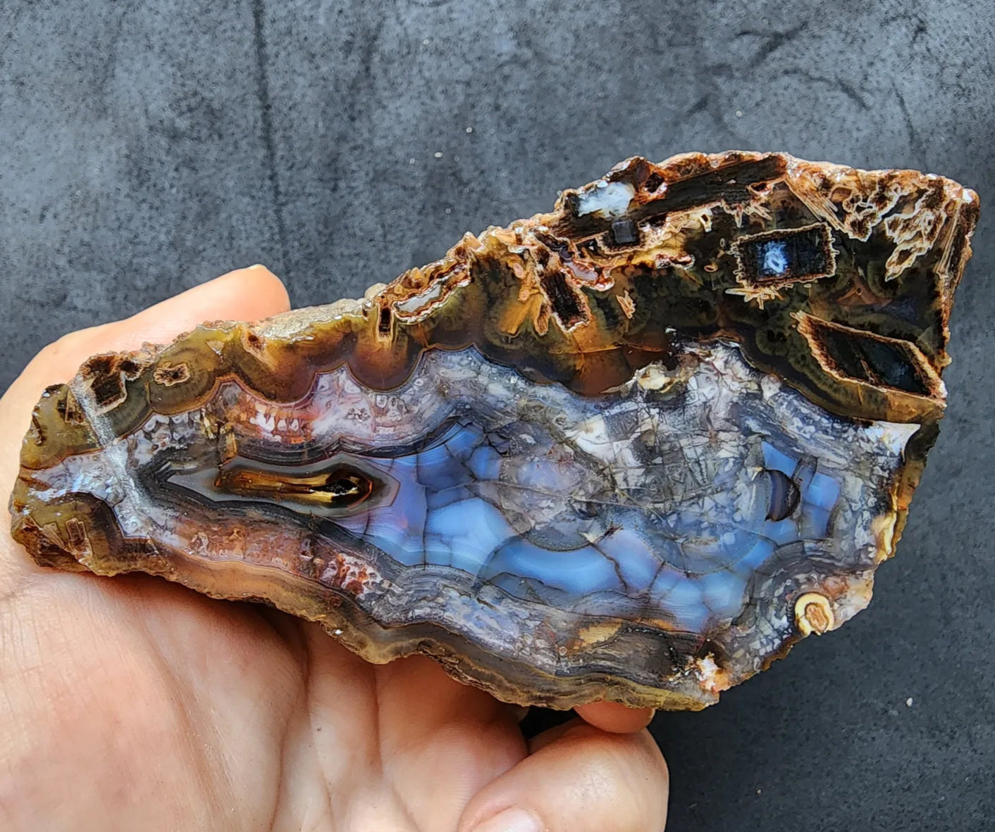 Light Blue Agate