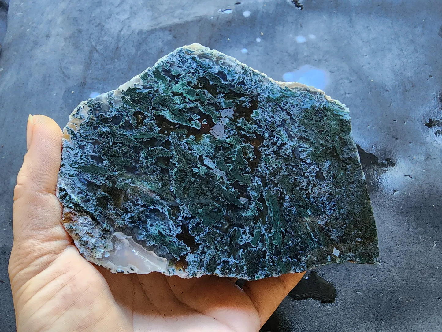 Green Moss Agate