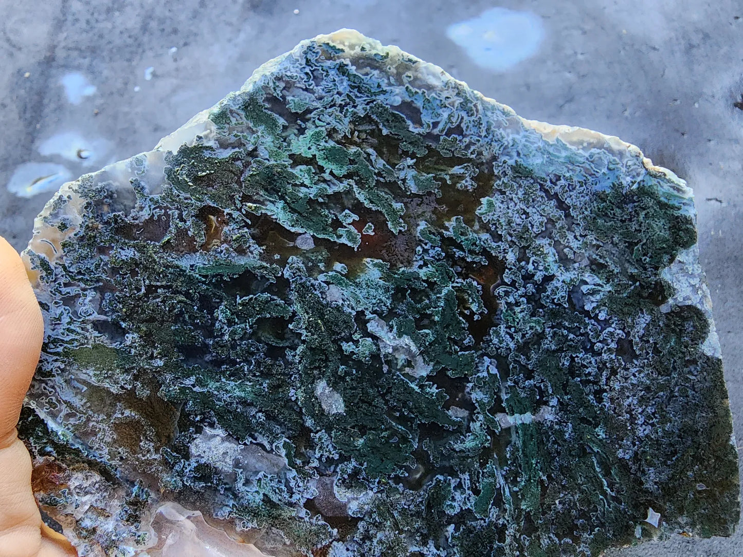 Green Moss Agate