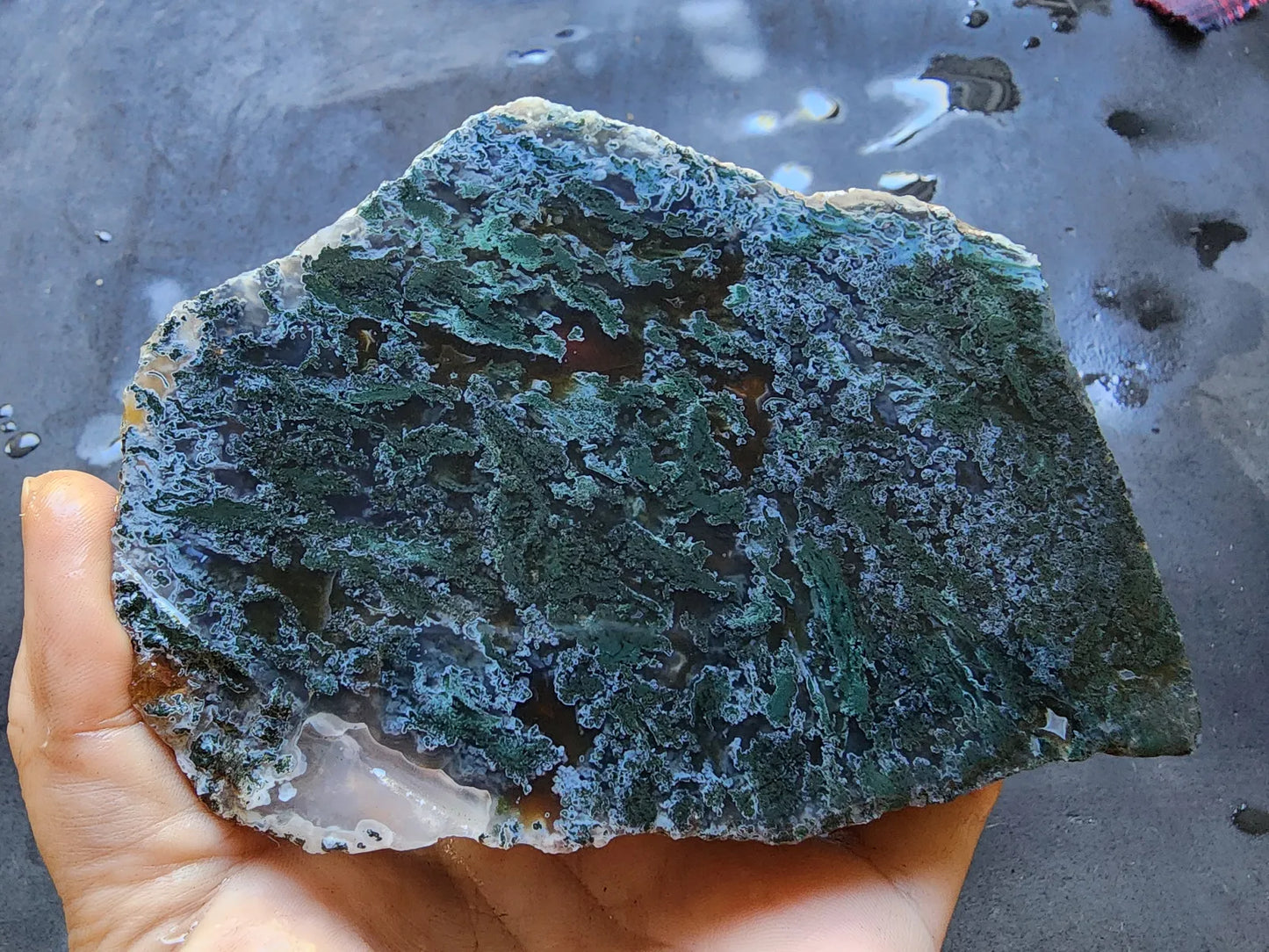 Green Moss Agate