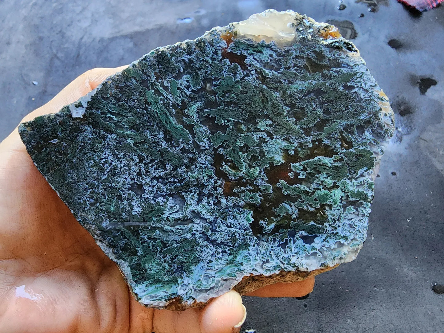 Green Moss Agate