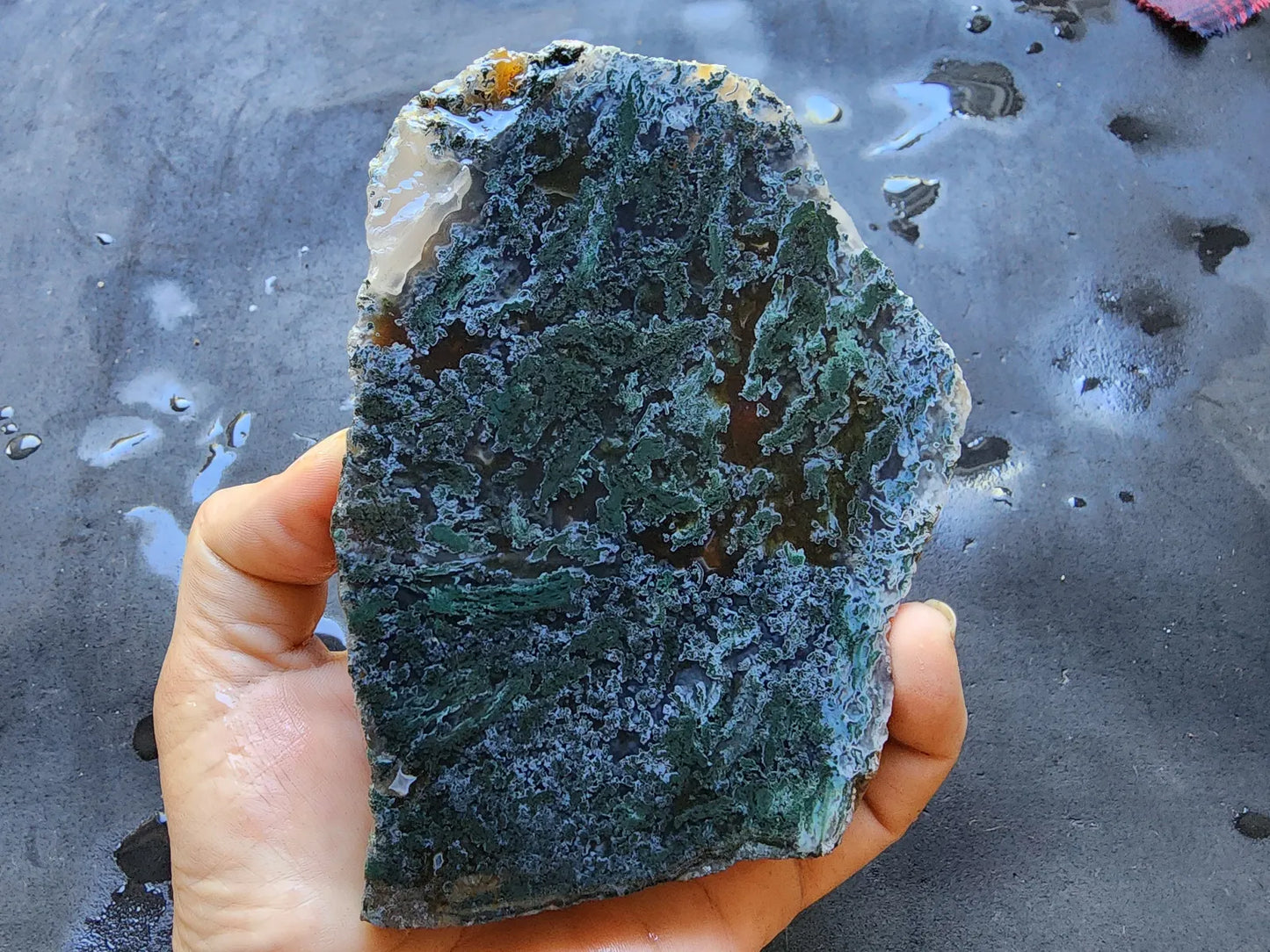 Green Moss Agate