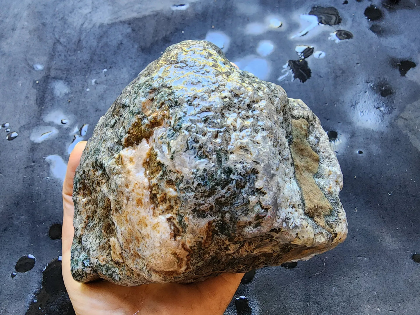 Green Moss Agate