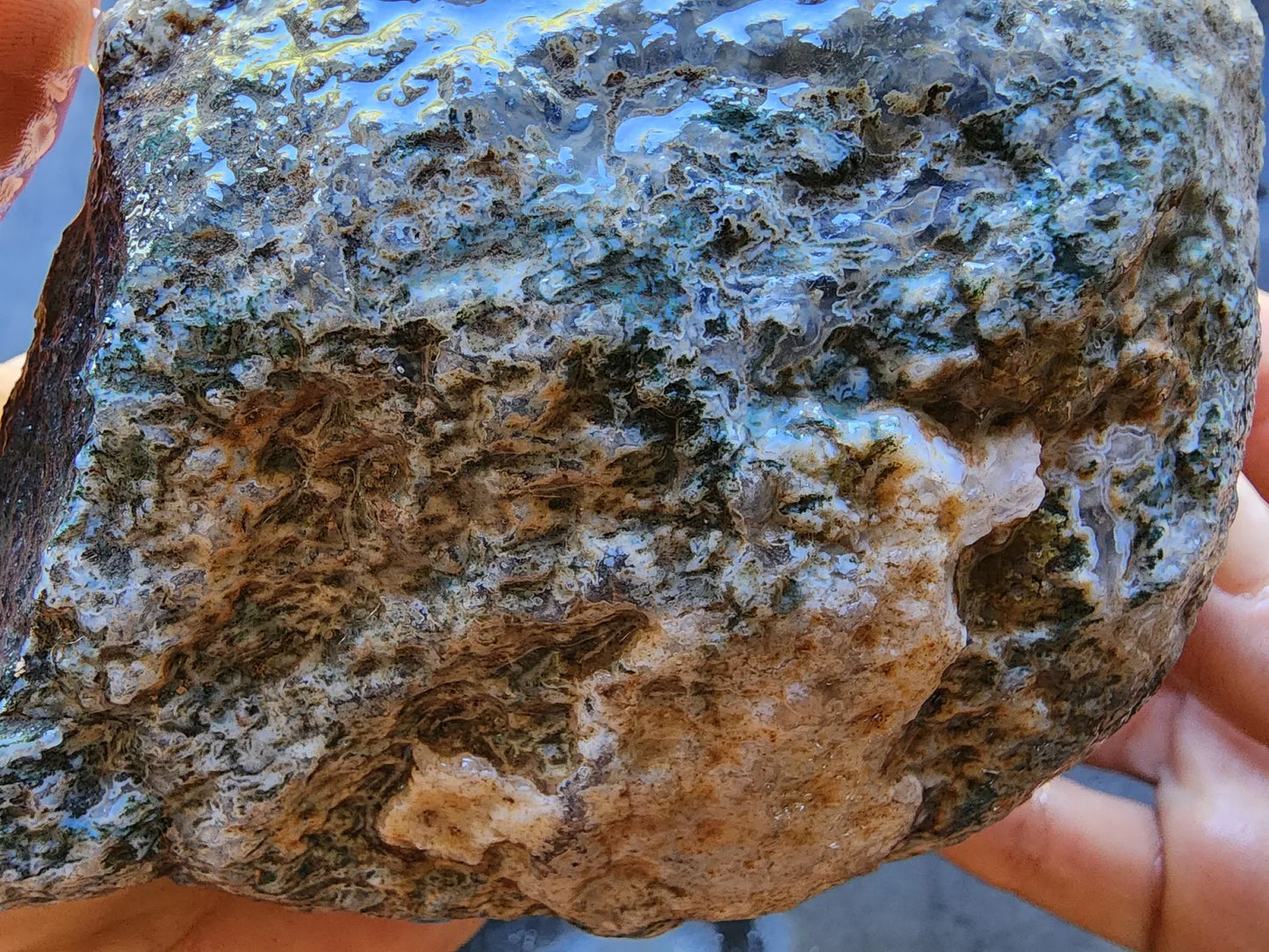 Green Moss Agate