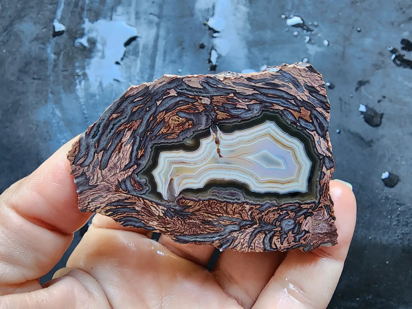 Van Gogh Agate