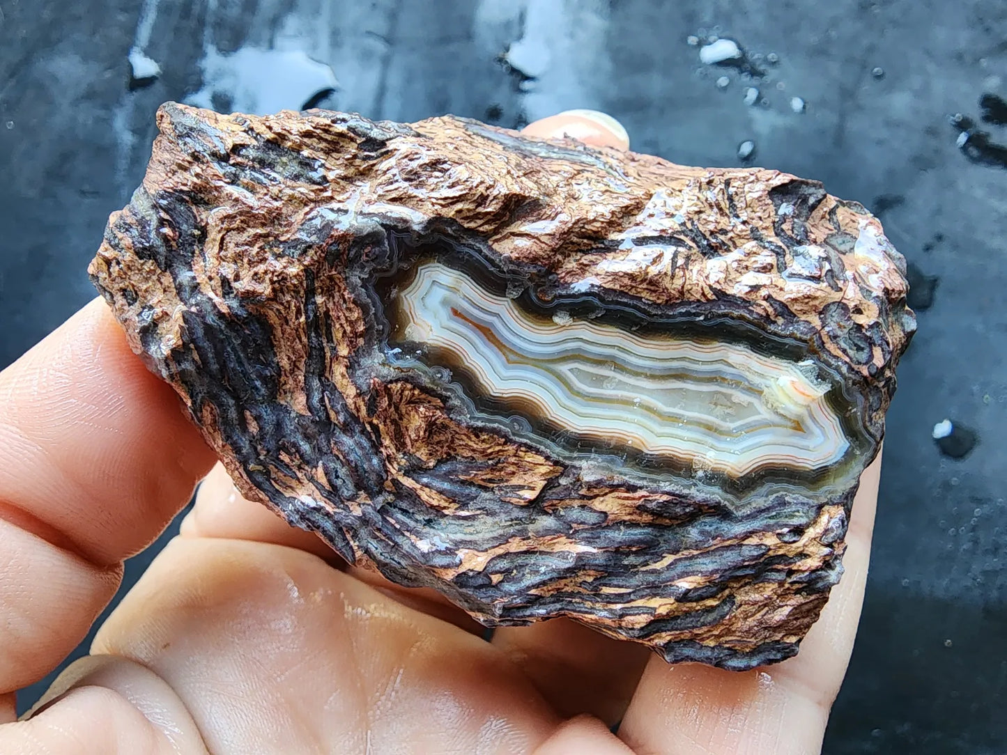 Van Gogh Agate