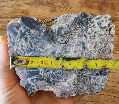 White Agate Slab