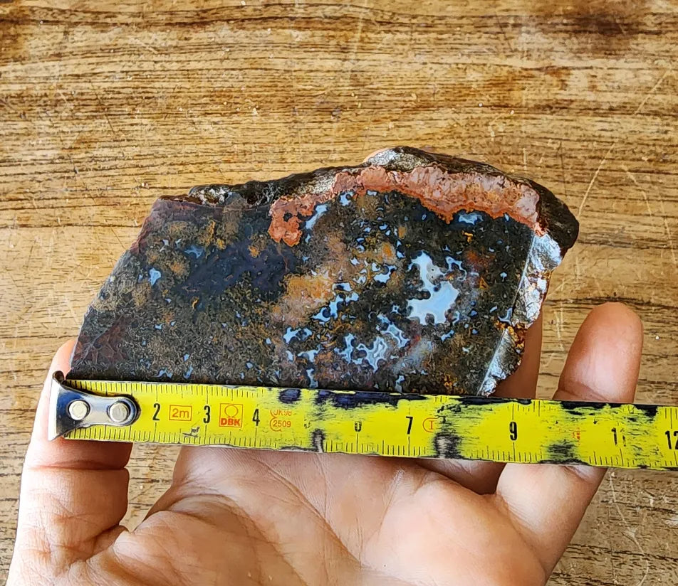 Colorful Plume Agate