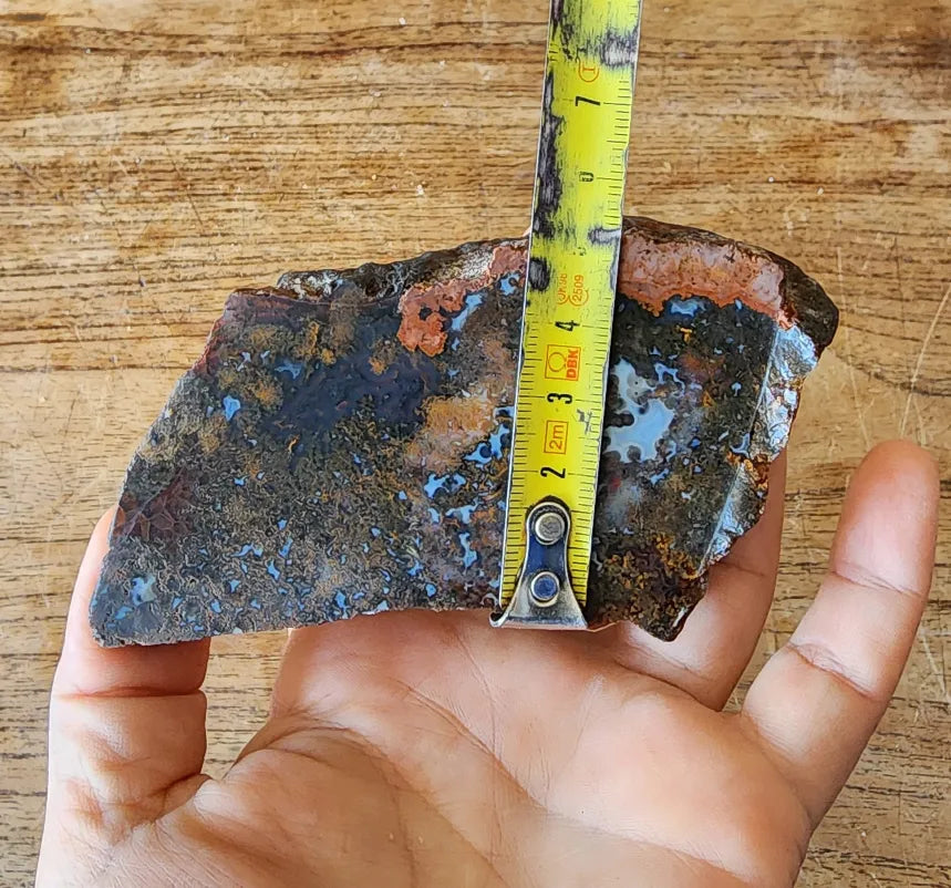 Colorful Plume Agate